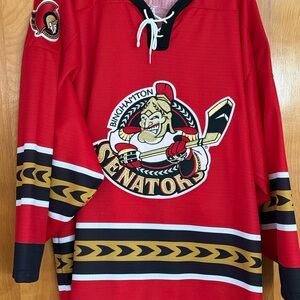 Binghamton Senators Red Hockey Jersey